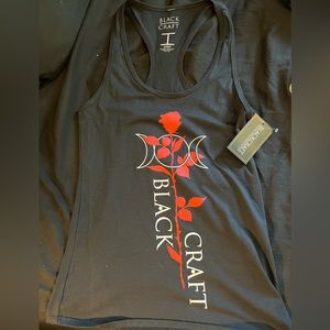 Blackcraft Cult racer back tank. New with tags